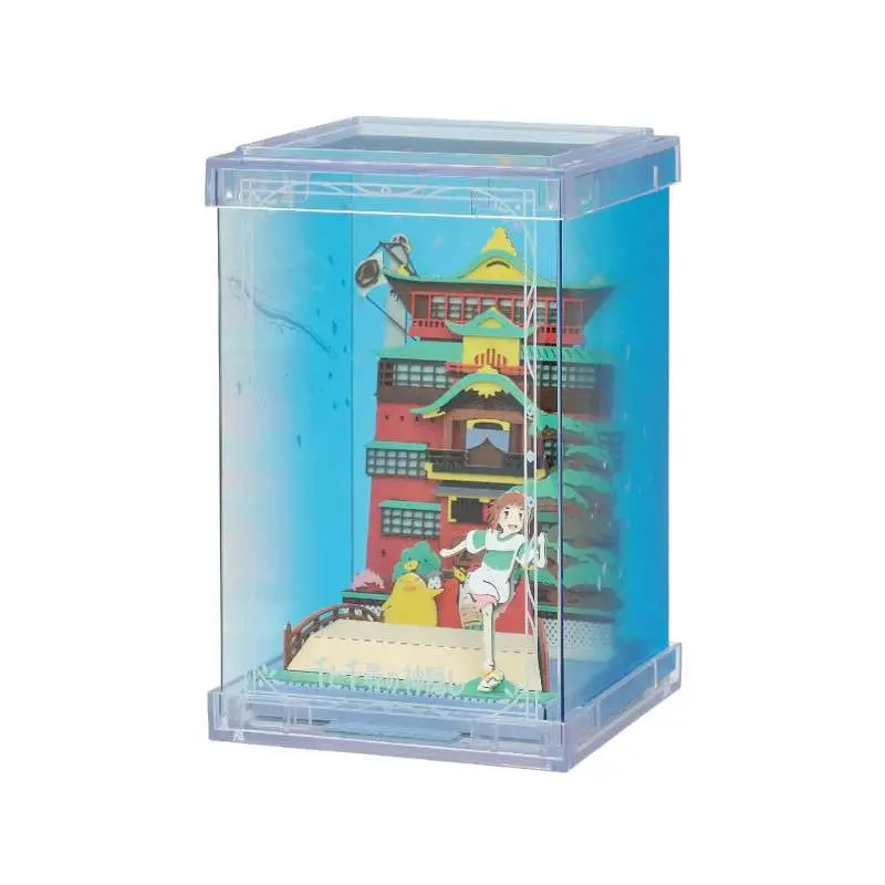 Paper theater Studio Ghibli spirited away goodbye aburaya cube